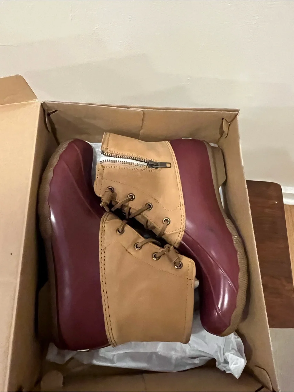 Sperry duck boots